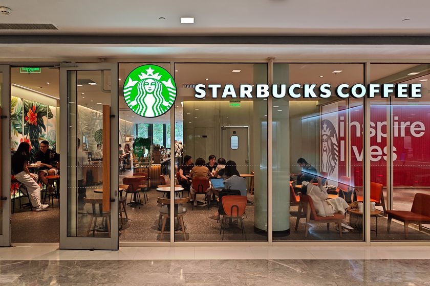 Luxury retail district